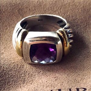DAVID YURMAN NOBLESSE AMETHYST RING